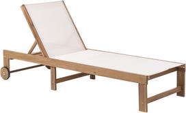 Beliani Lauko gultas PEDESINA Akacijos mediena Beige | 687792  Bel | 4069605057945