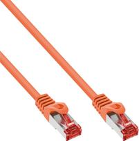 InLine 70er B-Pack InLine® tinklo kabelis, S/FTP (PiMf), Cat.6, PVC, CU, orange, 1m | 4043718342693 | 4043718342693