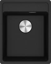 Plautuvė Franke kompozitinė Maris, MRG 610-37 A, Onyx, ekscentrinis vožtuvas | 114.0658.140 | 7612986092875