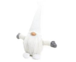 Kalėdų nykštukas 35cm YX045 Baltas