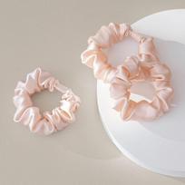 Šilkinės gumytės plaukams Sleep&Glow, 3 vnt