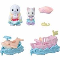 Playset Sylvanian Families Amusement Park Ride - Ride the Waves Spalvotas