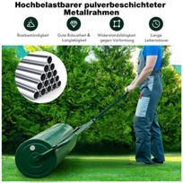 Costway vejos volas metalinis 113 l rankinis volas su rankena sodo volas Ø 40cm užpildomas vandeniu/smėlio žalia