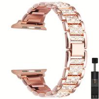 Išmanusis laikrodis Blizgi apyrankė Apple Watch,  Rose Golden