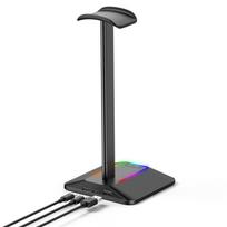 Telefono laikiklis Ausinių stovas, RGB, HUB funkcija