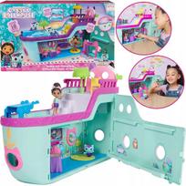 Gabby's Dollhouse rinkinys didelis interaktyvus laivas baseinas Undinėlė +2 figūrėlės
