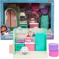 Gabby's Dollhouse virtuvės kambario rinkinys su Cakey