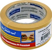 Dvipusė lipni juosta PP 50mm x 5m Balta