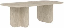 Kavos staliukas Kalune Design Becaj, travertine sp., 60 cm x 120 cm x 41.4 cm