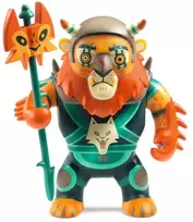 Djeco Arty Toys figūrėlės - Laukiniai kariai - Vadasis Furious