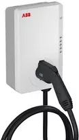 „Abb Terra AC W11-G5-R-V2-0 Terra AC Wallbox“ 11 kW 2 tipo įkrovimo stotelė, 5 m laidas, 3 fazės / 16 A, su RFID, 2 versija