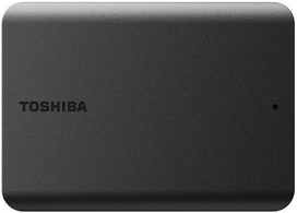 Toshiba Išorinis kietasis diskas Canvio Basics Excl (2.5" 4TB, USB3.2 Gen 1, Juodas)
