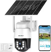 GENBOLT lauko stebėjimo IP kamera 4G, 3 MP, saulės įkrovimas, naktinis matymas, IP66, GB216K-4G