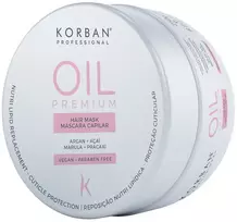Korban Professional Korban Oil Premium drėkinanti plaukų kaukė, 250 g