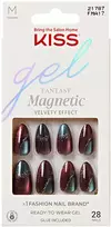 KISS Artificial nails Gel Fantasy Magnetic - Moonlit Veil 28 pcs