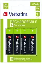 Verbatim 49517 Įkraunamos baterijos NiMH AA HR6 2500mAh (4 vnt pakuotėje)