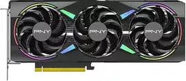 PNY Technologies RTX 5070TI 16GB PNY žaidimų vaizdo plokštė su trijų ventiliatorių ventiliatoriumi ARGB