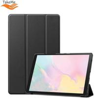 TakeMe Smart Slim Planšetė PC knygų dėklas, skirtas Samsung Galaxy Tab A7 10.4 2020 T500 / T505 / 2022 T509 Juodas
