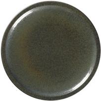 Rakstone plokščias lėkštė 16 cm, vulkaninė, porcelianinė