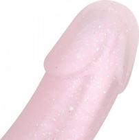 Dildo EasyToys Mermaid Ombre 17 cm blizgučių želė dizainas