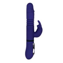 Vibratorius-kiškutis Evolved All in One Rabbit Vibrator, mėlynas