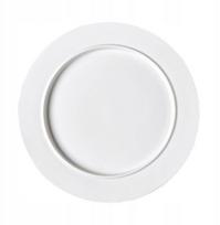Rak Nordic plokščias lėkštė 24 cm, balta porceliana