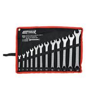 Aw-tools Aw40114 rinkinys: 12 plokščių-žiedinių raktų (6-22 mm)