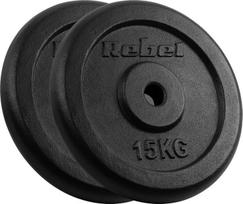 Ketaus svarmenys 2x15kg (30kg) skylei 31mm