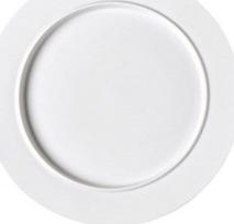 Rak Nordic plokščias lėkštė 28 cm, balta porceliano