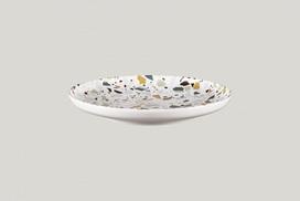 Kerrazzo gilus apvalus lėkštė 27 cm Rak Porcelain