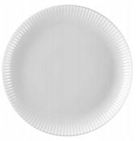 Plokščias lėkštė Rak Spectra 27 cm, balta, porceliano
