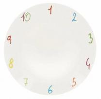 Rak Skola 18 cm lėkštė - vaikiška, porcelianinė, dramblio kaulo