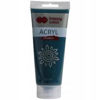 Akriliniai dažai Happy Color, smaragdo žalia, 200 ml
