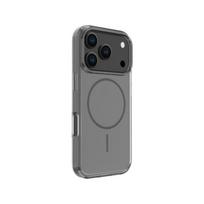„Evelatus“ skaidrus „Apple iPhone 17 Pro“ silikoninis dėklas „MagSafe“, permatomas