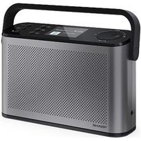 Sharp OSAKA Stereo Portable Digital Radio | DR-P540(GY) | USB port | Bluetooth | FM radio | Wireless connection DR-P540(GY)
