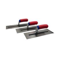 AMF aukštos anglies plieno glaistyklė stačiakampiais galais 280 mm x 102 mm AMF-SET-HCS-280X102