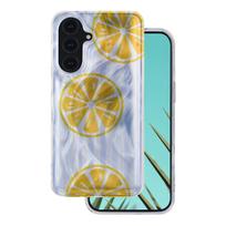 Ultra Trendy Summer dėklas Samsung Galaxy A26 5G citrinos spalvos
