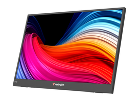 Verbatim 32401 Nešiojamas monitorius LIGHT 15.6'' IPS FHD 1920x1080 10ms 250cd/m2 60Hz, Juoda