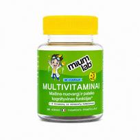 MIUM LAB KIDS maisto papildas MULTIVITAMINAI vaikams. Nuo 3 metų! 30 guminukų.