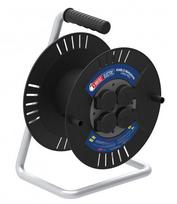 Ritė be kabelio Horoz, 4-lizdai, IP44, juoda, 280mm