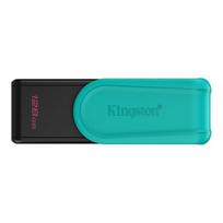 KINGSTON 128GB Portable USB 3.2 Gen 1 DataTraveler Exodia S Black/Turquoise