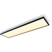 Philips Hue Aurelle rectangular panel light, Black, 120 x 30 cm | 2200-6500 Hue White Ambiance 8720169329034