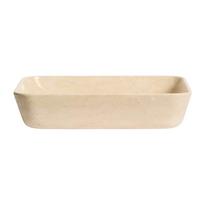 Smėlio spalvos iš akmens praustuvas 55x35 cm Darnen – Kave Home