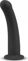 Dildo „No-Parts Parker“ 19,5 cm juodos spalvos silikono, ergonomiško dizaino