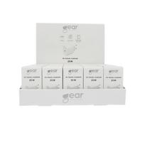 Gear 220V Charger 1xUSB-C PD 25W Bulk Pack, White (50 pieces)