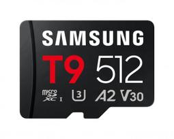 SAMSUNG 512GB SDXC T9 MicroSD Card (Class 10), retail