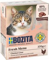 BOZITA Fresh Menu Chicken liver in gravy - wet cat food - 370g