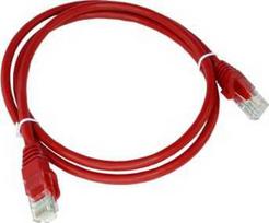 ALANTEC Patchcord U/UTP Cat.5e LSOH 0.25m red