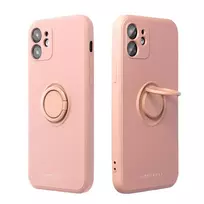 Roar AMBER phone case with stand for iPhone 17 Air, pink