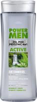 Kūno prausimosi želė vyrams Joanna Power Men Active 4in1, 300 ml